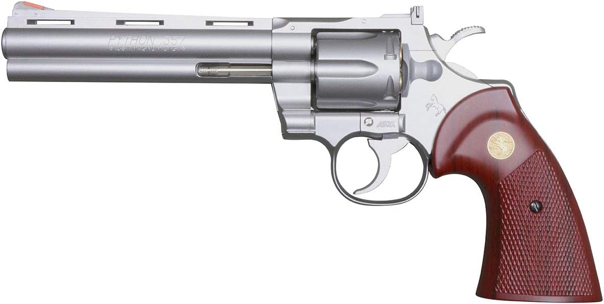 クラウンモデル コルトパイソン .357マグナム 6インチ ガスリボルバー