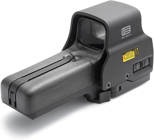 実物の EOTech のホロサイト(黒)