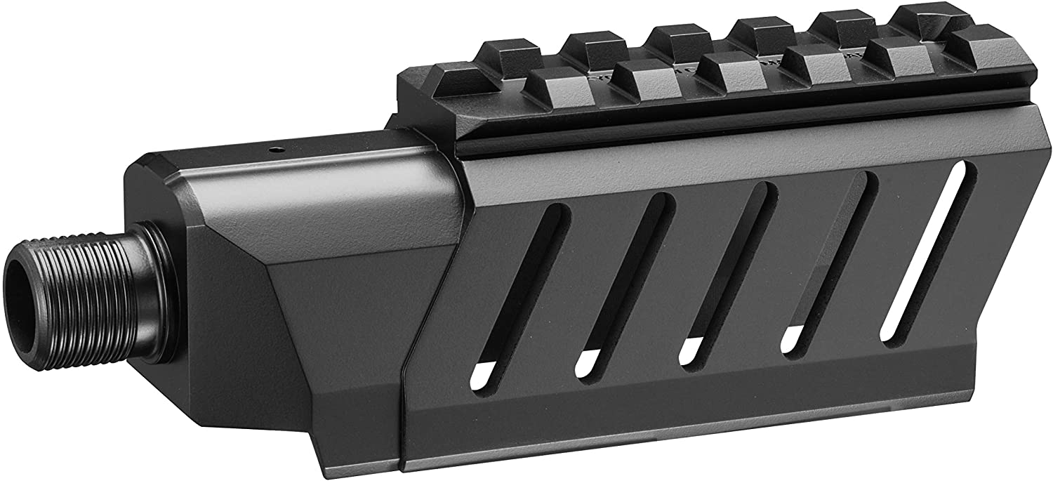 東京マルイ 電動ハンドガン HK45用 マズルアダプター（黒・上にレール）