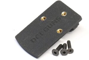 DCI Guns RMRダットサイトマウントV2.0(黒・ネジ3本付き)