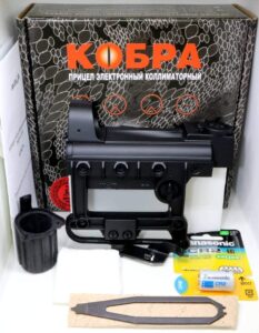 実物 KOBRA EKP-1S-03 コブラ ドットサイト(黒・箱と付属品と一緒に)