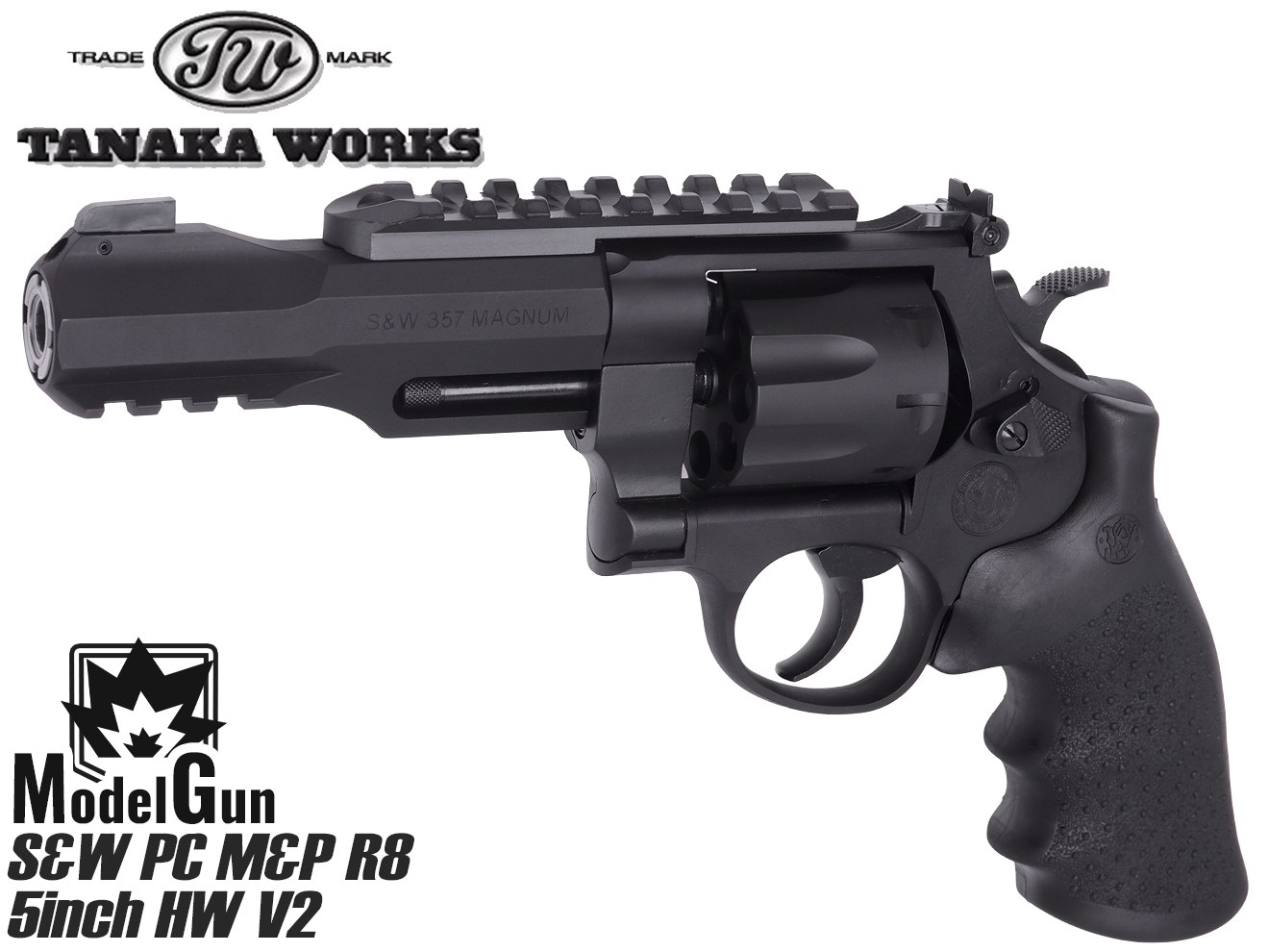 タナカ S&W M327 M&P R8 5インチ HW Ver.2