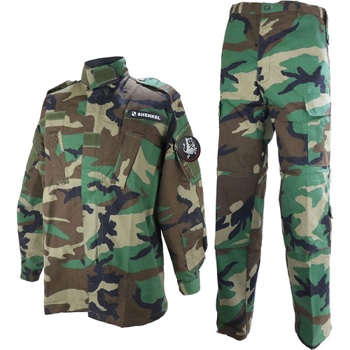 SHENKEL 迷彩服 上下セット ウッドランド BDU
