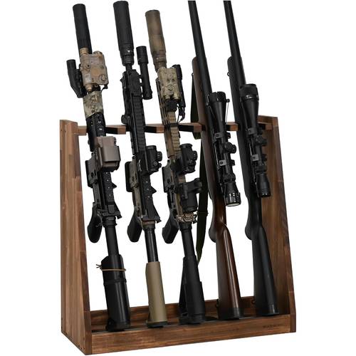 WOOD WORKS ライフルスタンド 5丁掛