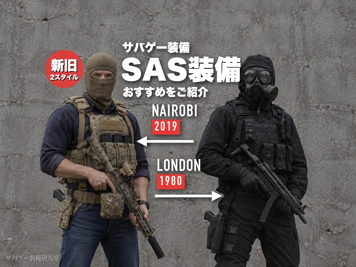 これ買い!サバゲーのSAS装備おすすめ10選|ナイロビのSAS隊員の私服スタイルを再現