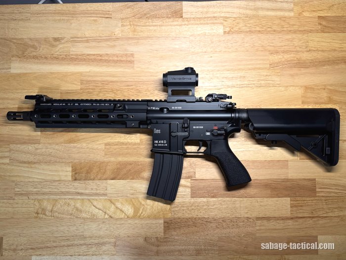 管理人の東京マルイ HK416 デルタカスタム（次世代電動ガン）